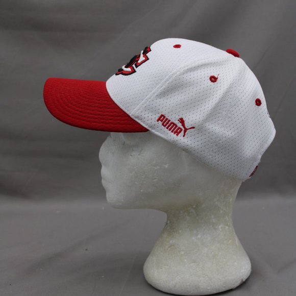 Calgary Stampeders Hat (VTG) - CS Initial Hat by Puma - Adult Gripback - Picture 4 of 10